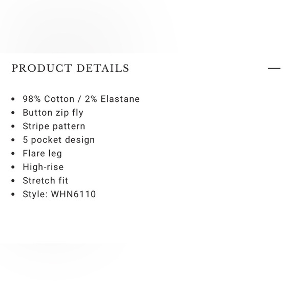 ROCK & ROLL DENIM WOMEN'S MAROON STRIPE FLARE JEANS 26 - Picture 7 of 8